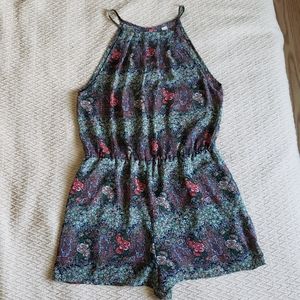Floral Romper, sz M